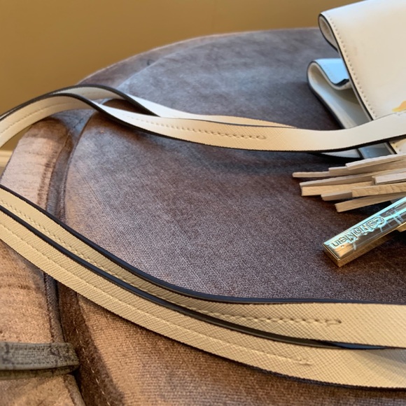 Calvin Klein White Purse - Picture 7 of 11